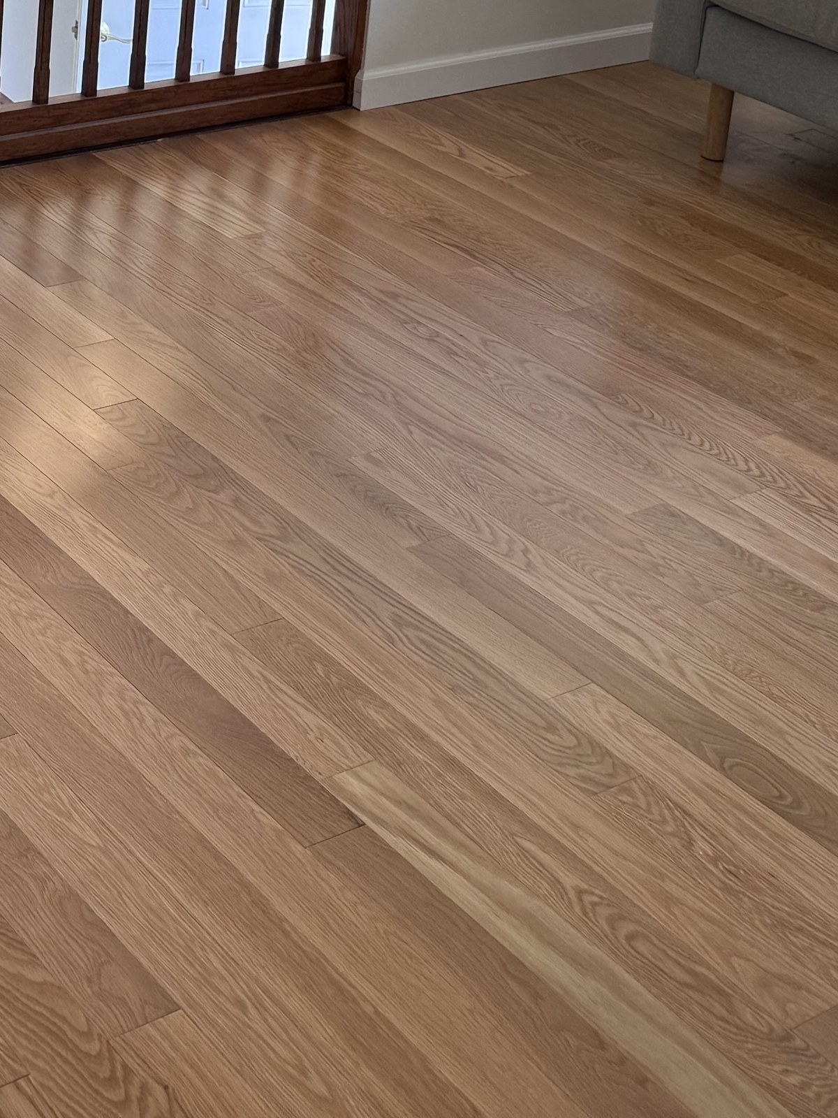 Laminate flooring — an actual Amazing Hardwood Floors project