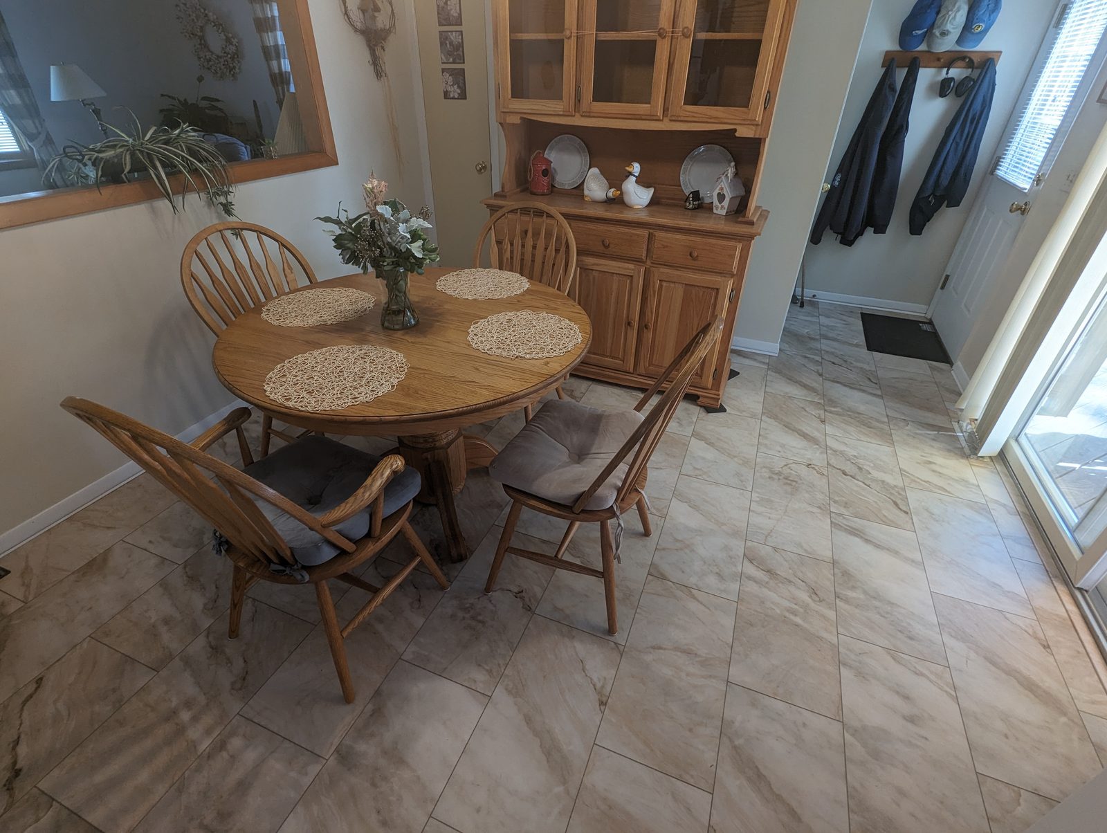 Grouted and Ungrouted Luxury Vinyl Tile Installation